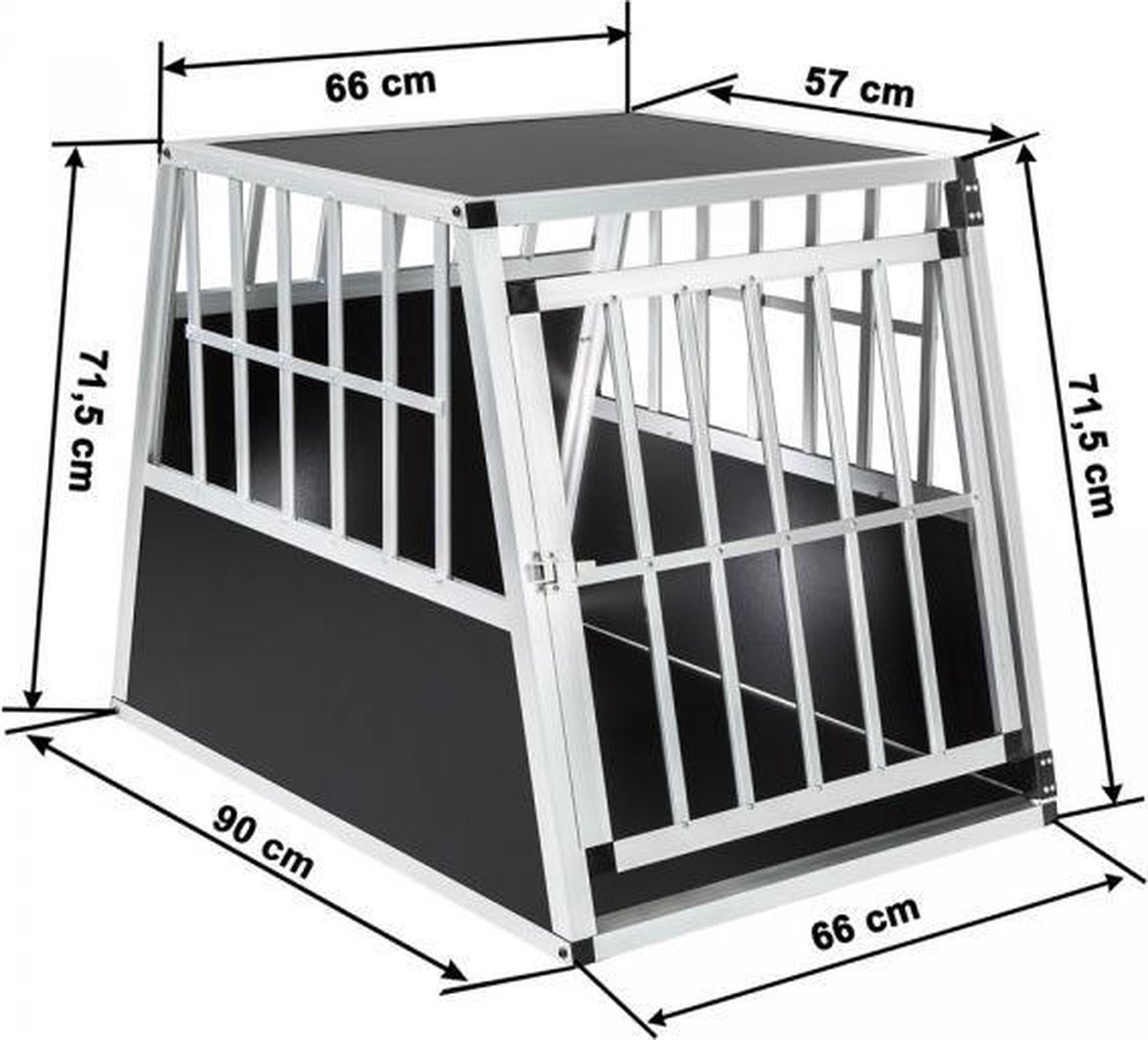 Autobench voor grotere honden