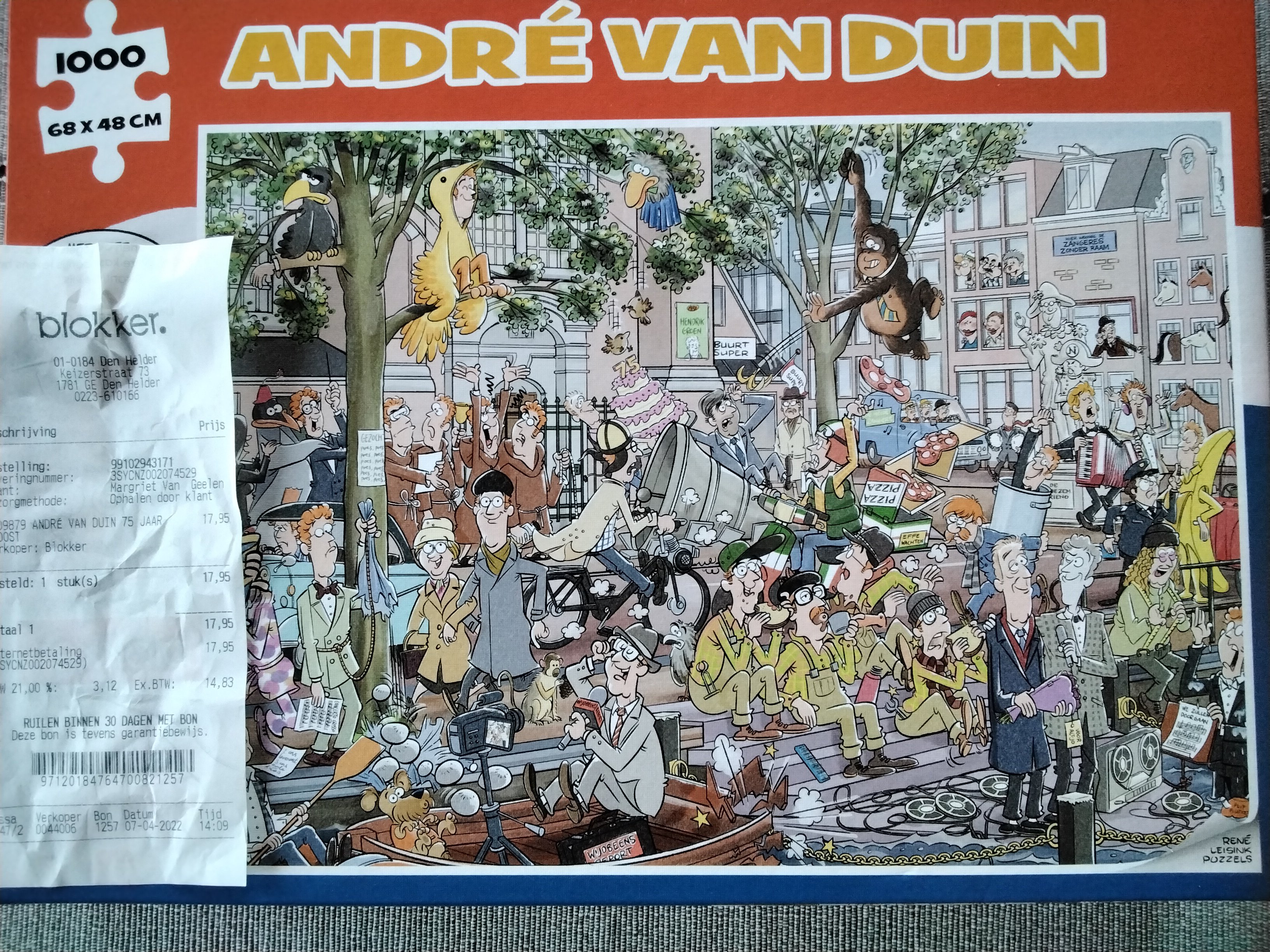 Andre van Duin puzzel