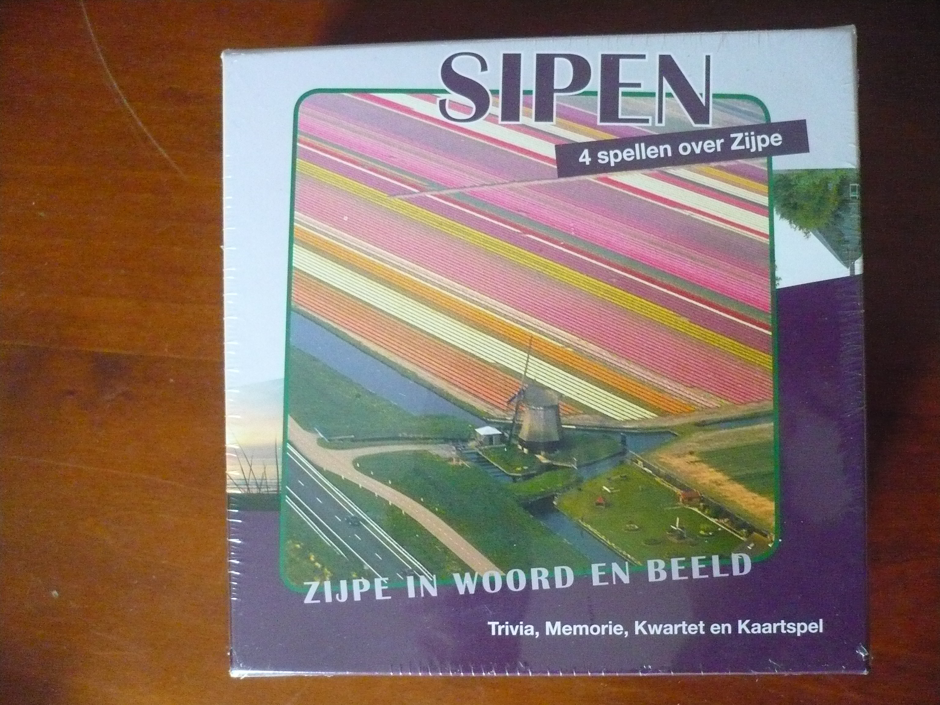 SIPEN 4 spellen in doos over Zijpe -geseald.